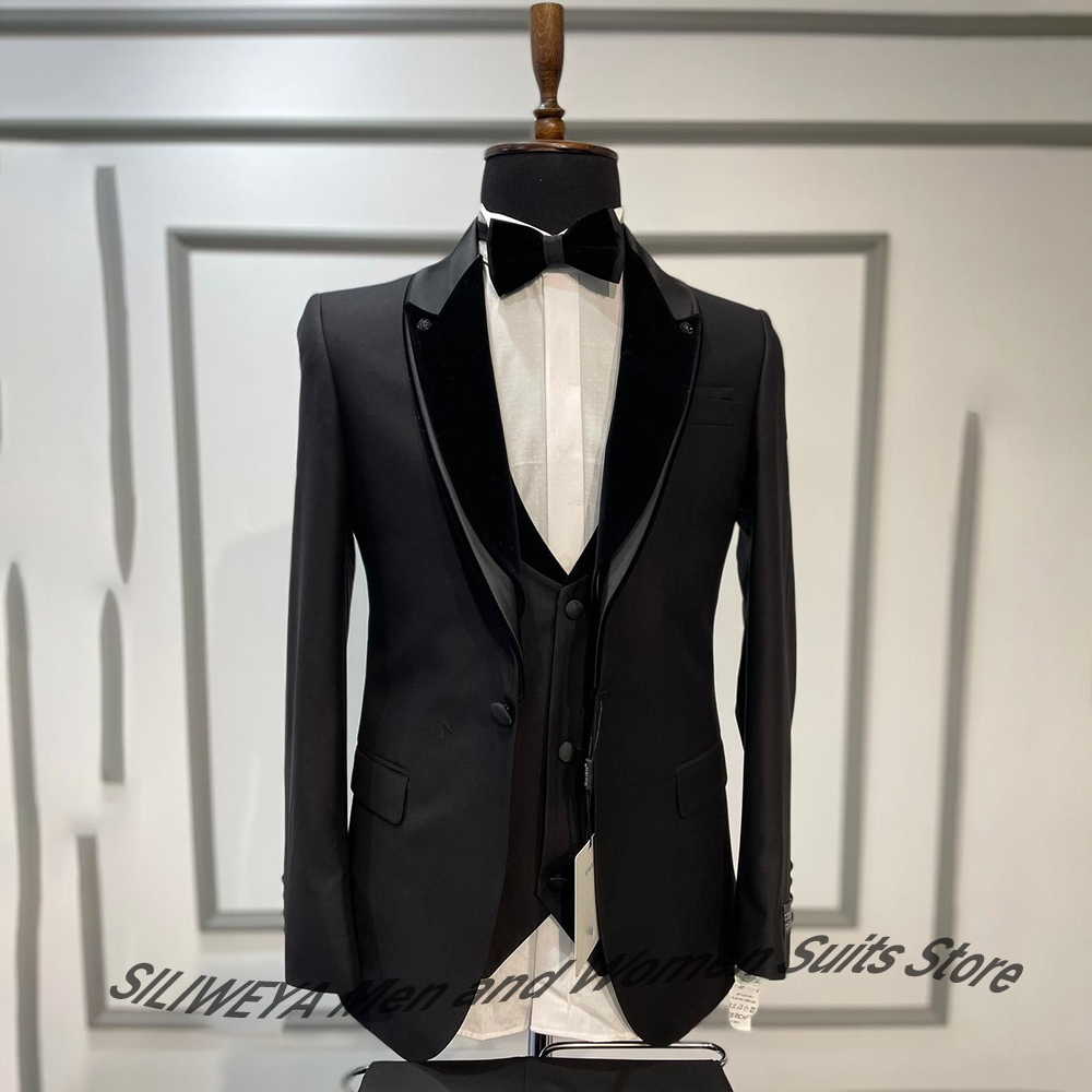 Men Formal Wear For Dinner - Elegant Men's Wedding Suits for Red