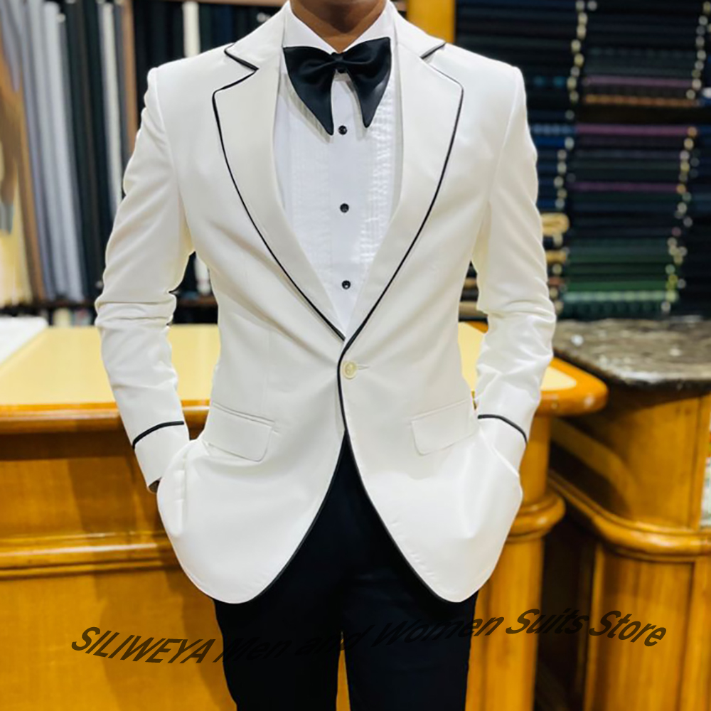 Men Formal Wear For Dinner - Elegant Men's Wedding Suits for Red