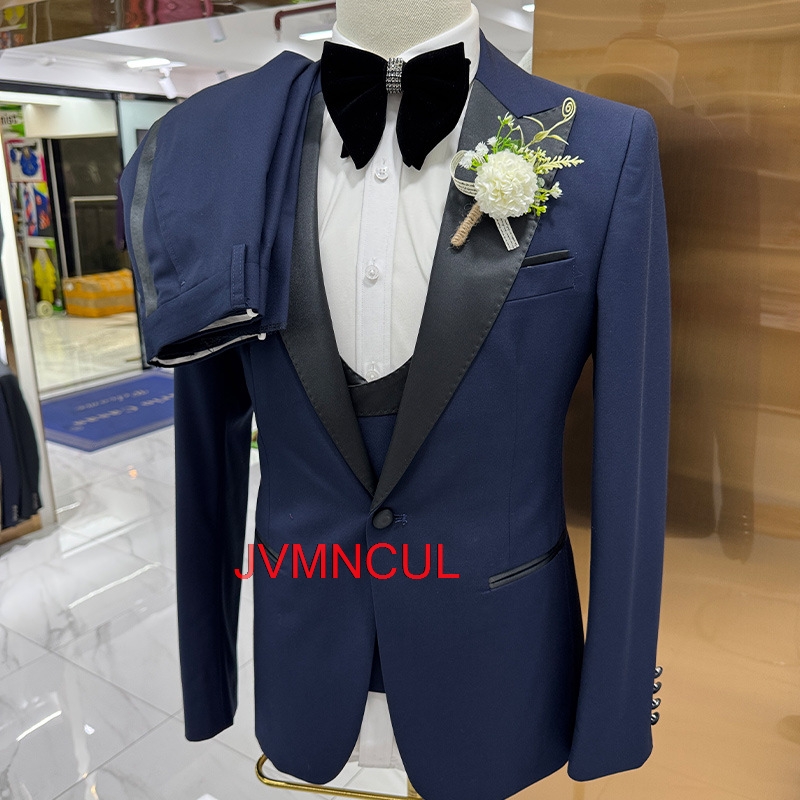 Men Formal Party Wear Outfit - Men's 3 Piece Suit Slim Fit