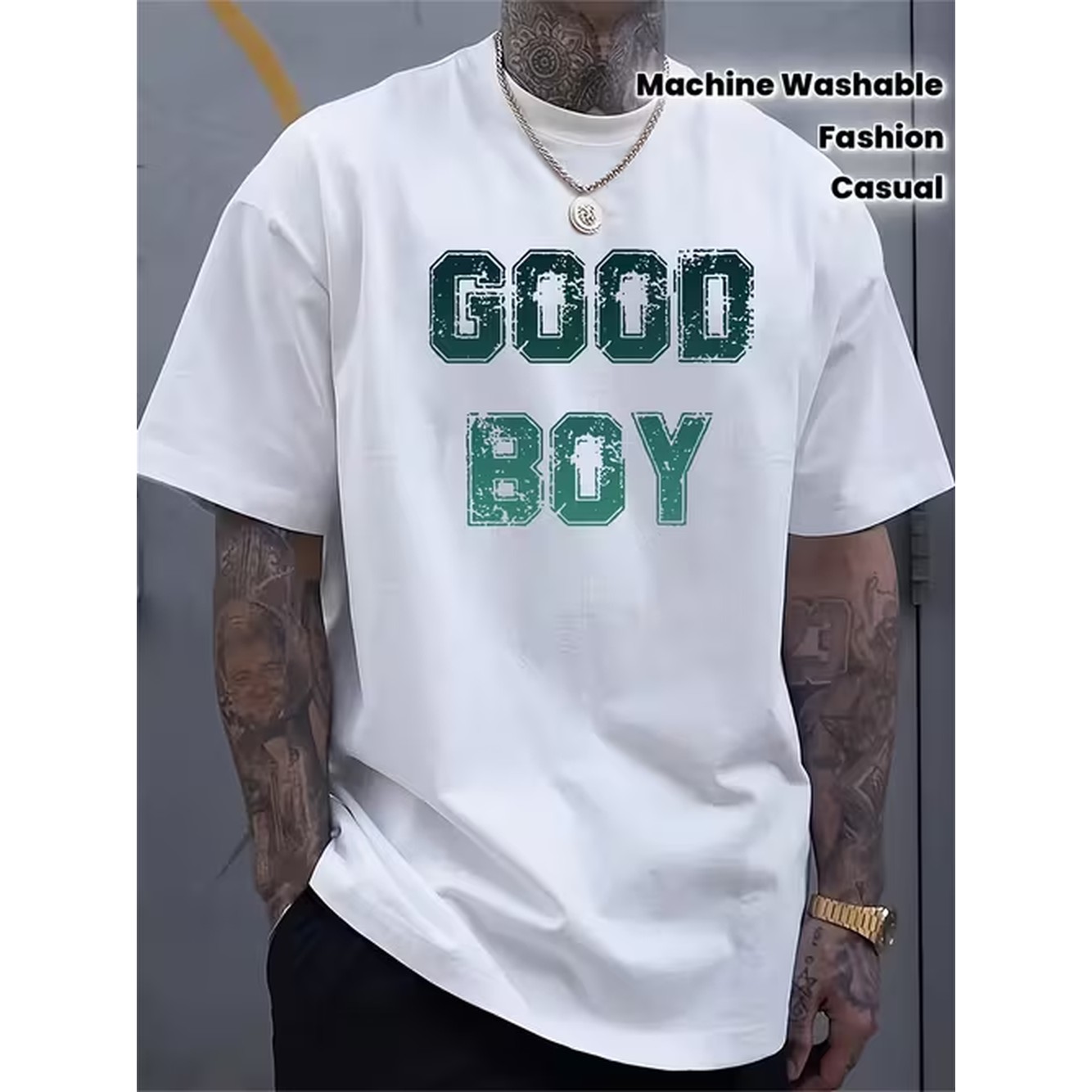 Men'S Style Formal Wear - item picture mens pattern t shirt