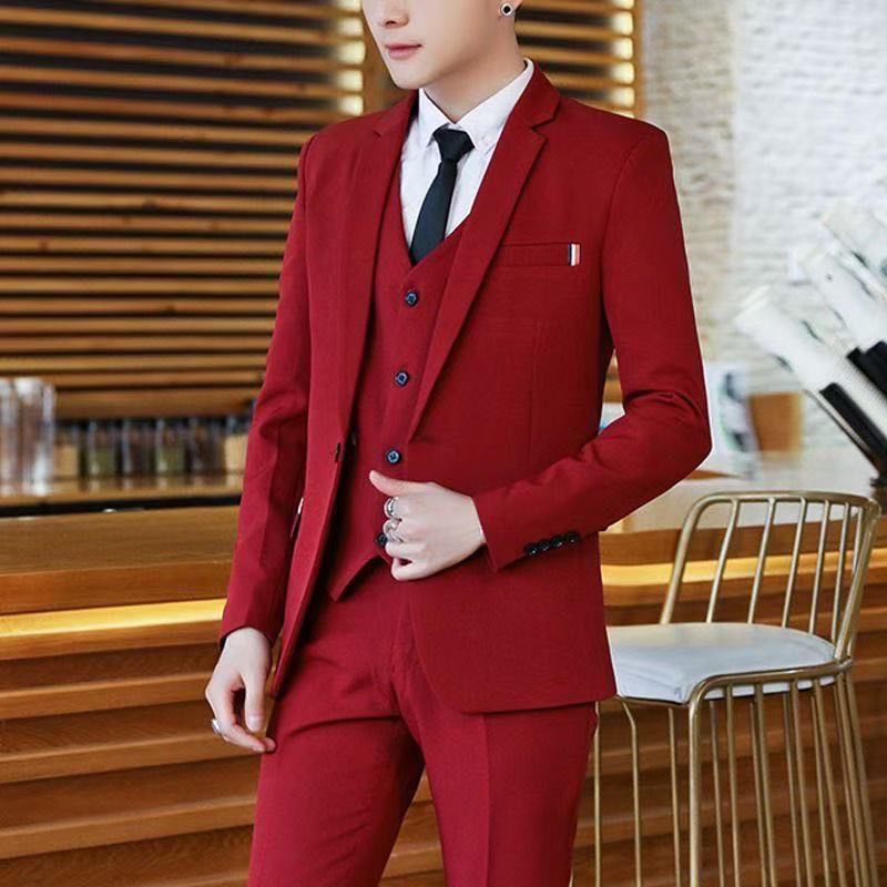 Men's 2 Piece Slim Fit Suit Ko - đánh giá và giá Men Formal Wear With Blazer