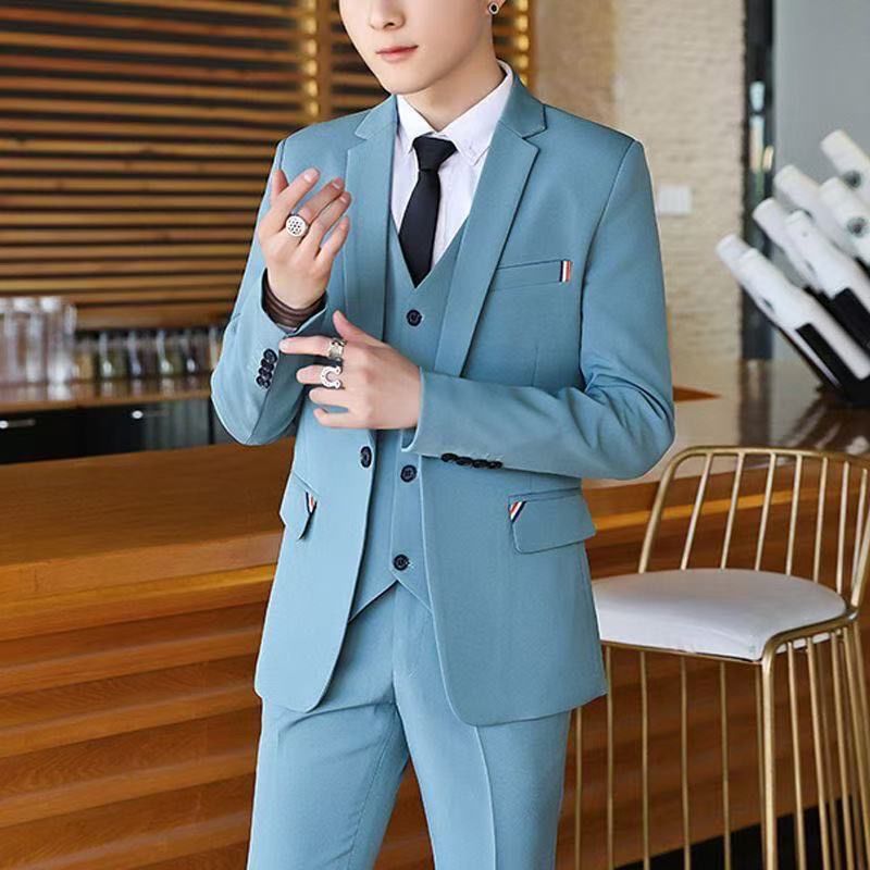 Men's 2 Piece Slim Fit Suit Ko - đánh giá và giá Men Formal Wear With Blazer