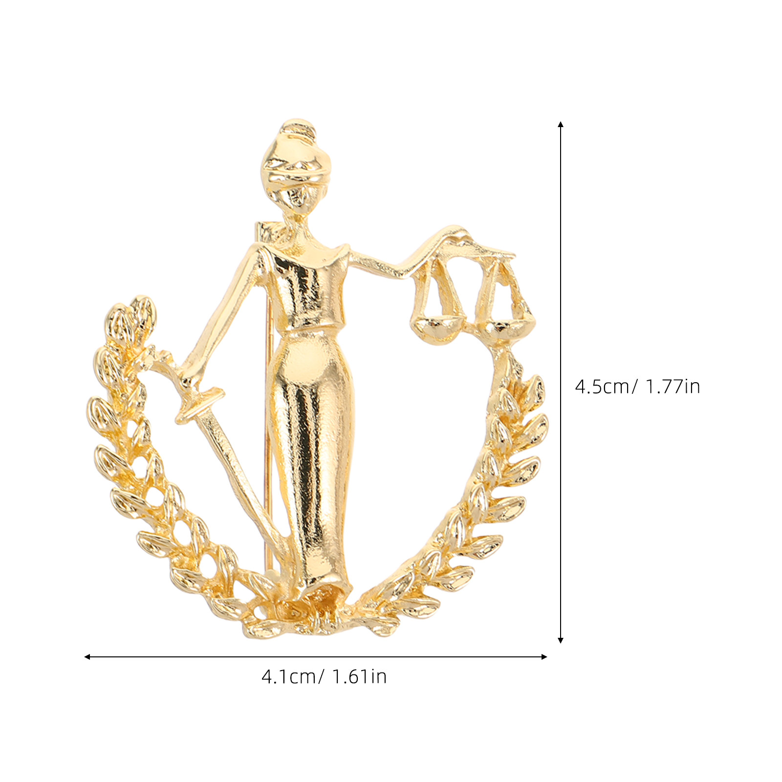2Pcs Scale of Justice Lapel Pi - đánh giá và giá Scale - Men Formals & Ethnic Wear