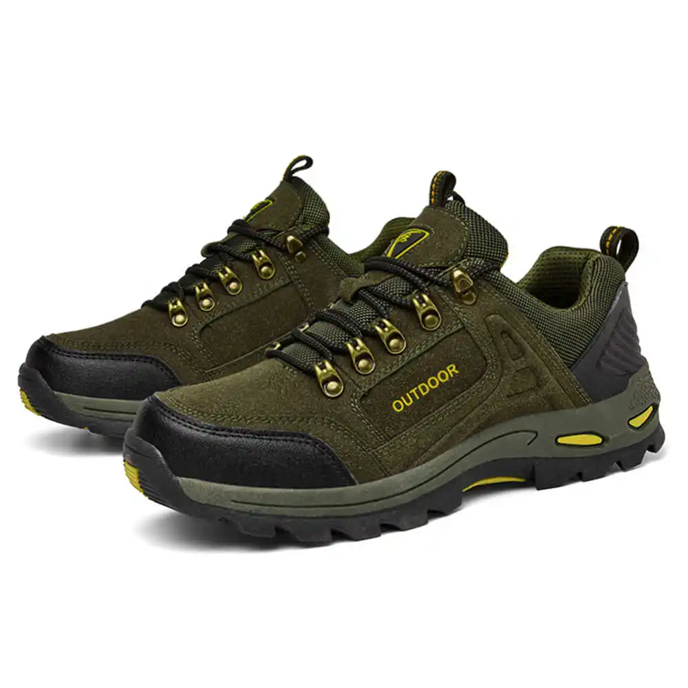 Non-slip Lace Up Hiking Tennis - đánh giá và giá Formal Upper Wear For Men Winter