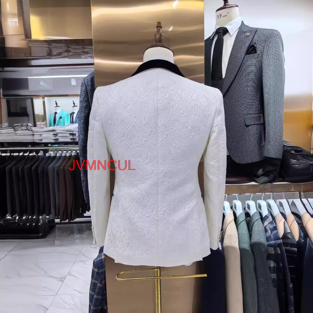Men's 3 Piece Suit Slim Fit We - đánh giá và giá Men Formal Party Wear Outfit