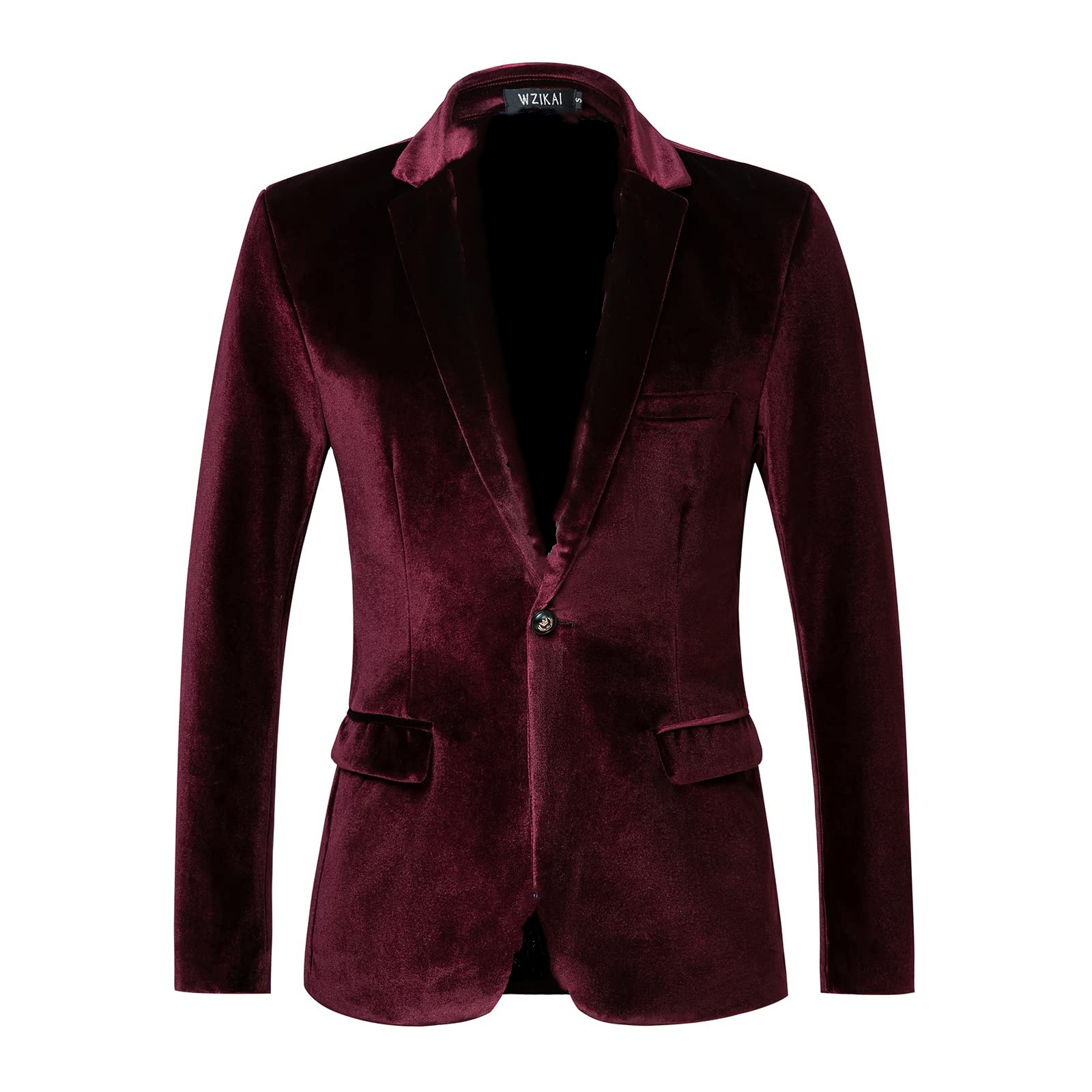 Men's Slim Fit Velvet Blazer J - đánh giá và giá Men'S Style Formal Wear