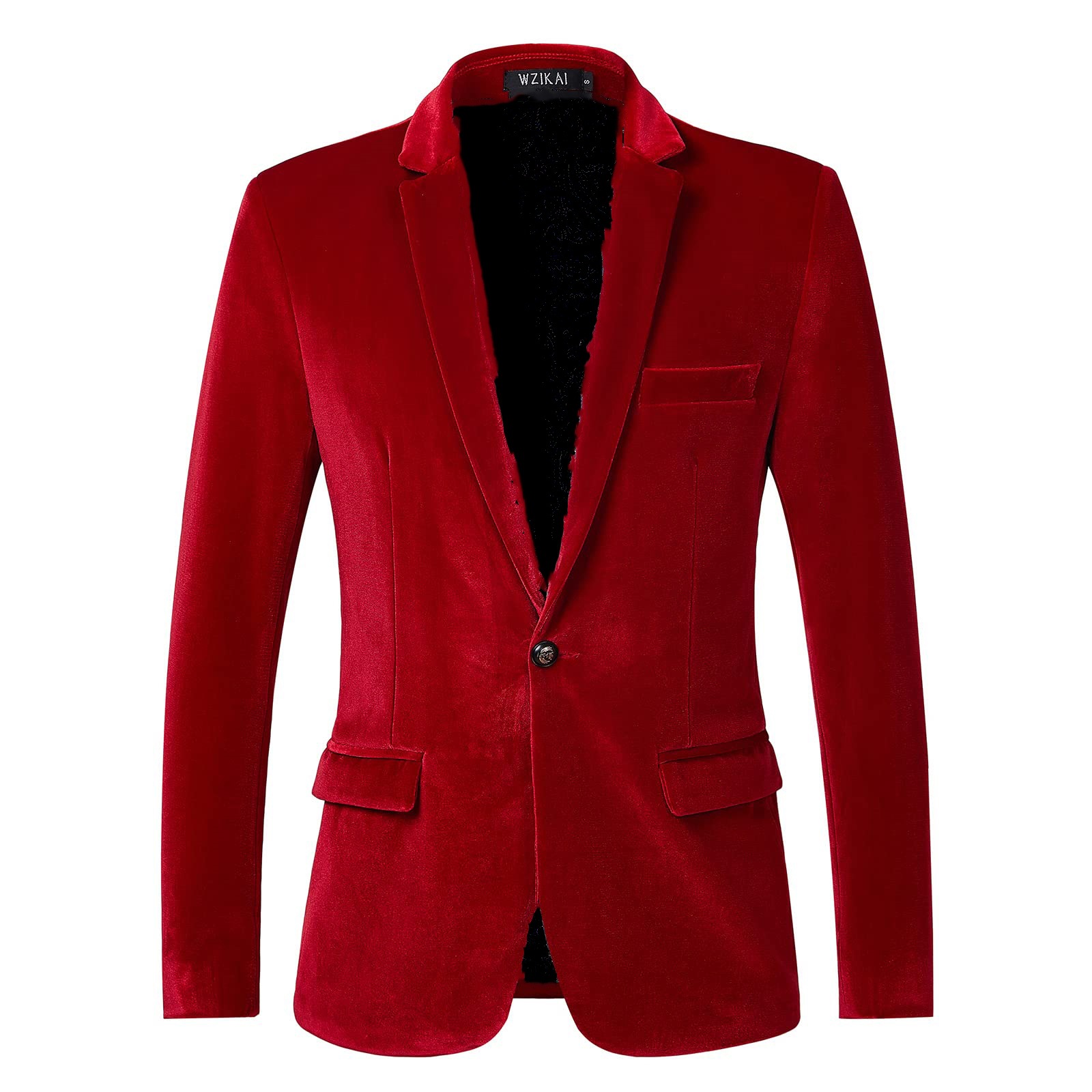Men's Slim Fit Velvet Blazer J - đánh giá và giá Men'S Style Formal Wear
