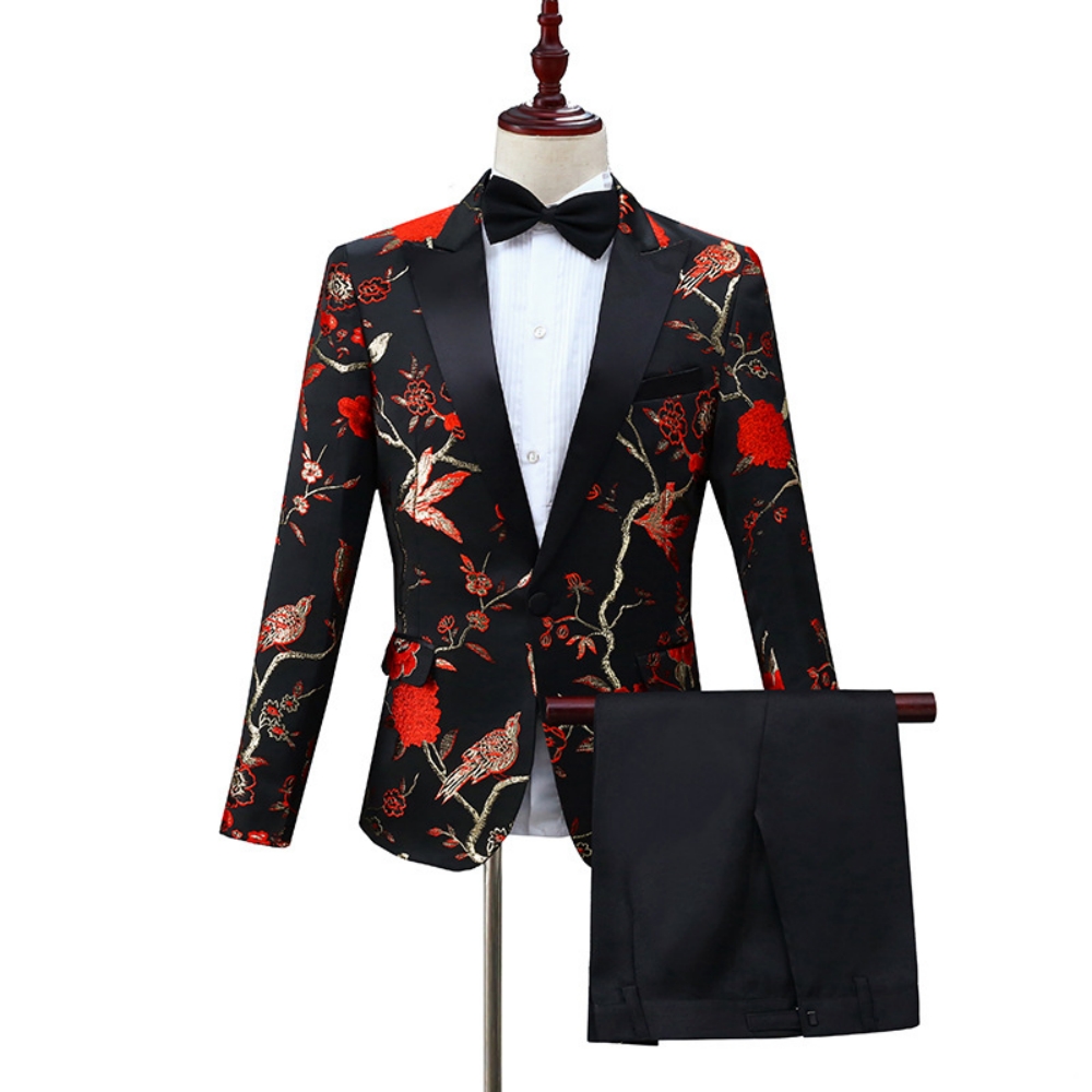 2026 New Exquisite Jacquard Su - đánh giá và giá Men Formal Party Wear Outfit