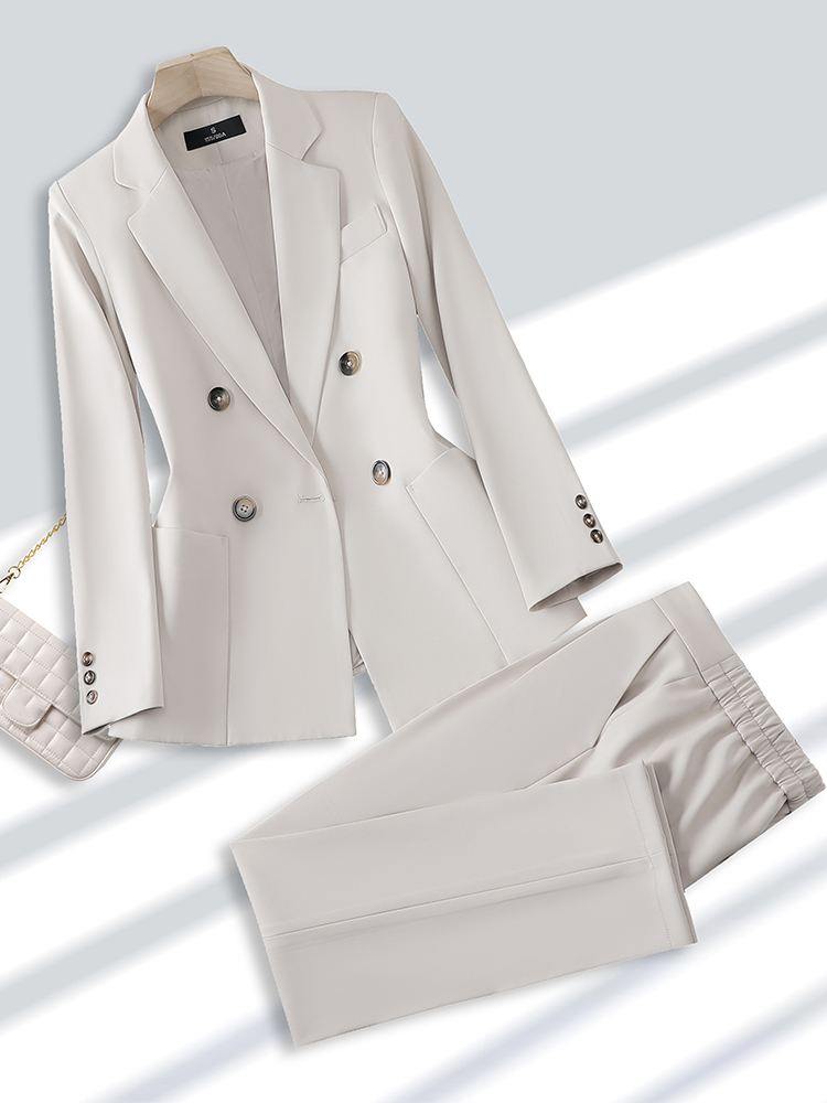 Fashion Ladies Pant Suit Forma - đánh giá và giá Men Formal Wear With Blazer