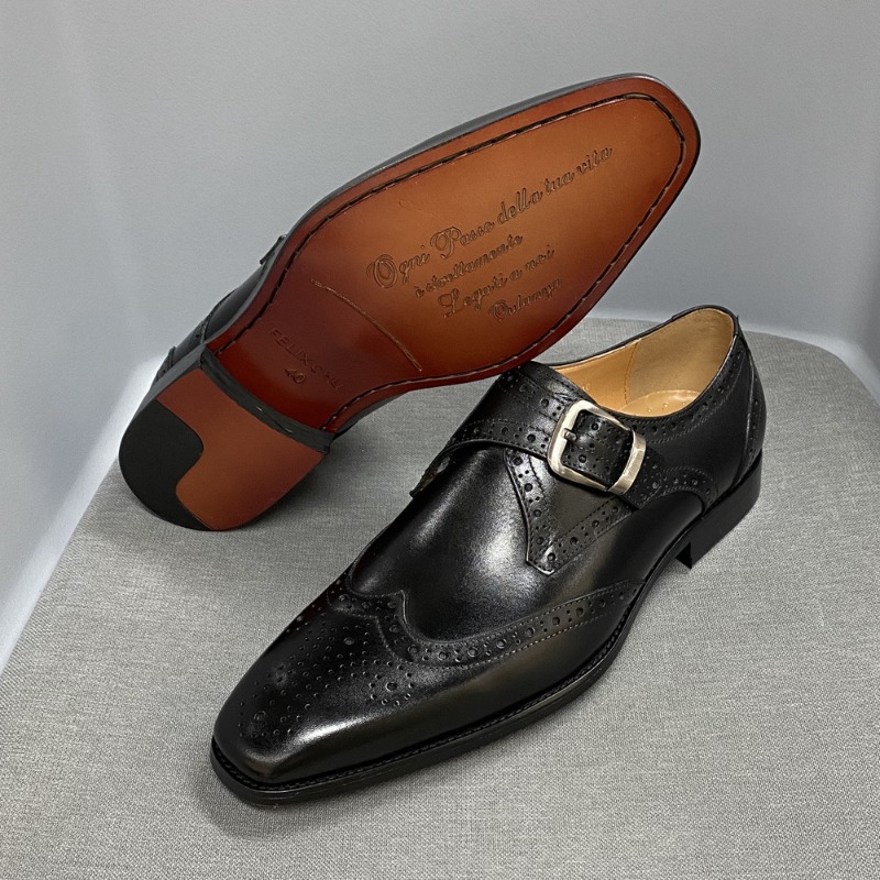 Men's Casual Shoes Carving Lea - đánh giá và giá Men Formal Party Wear Outfit