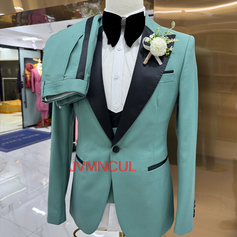 Men's 3 Piece Suit Slim Fit We - đánh giá và giá Men Formal Party Wear Outfit
