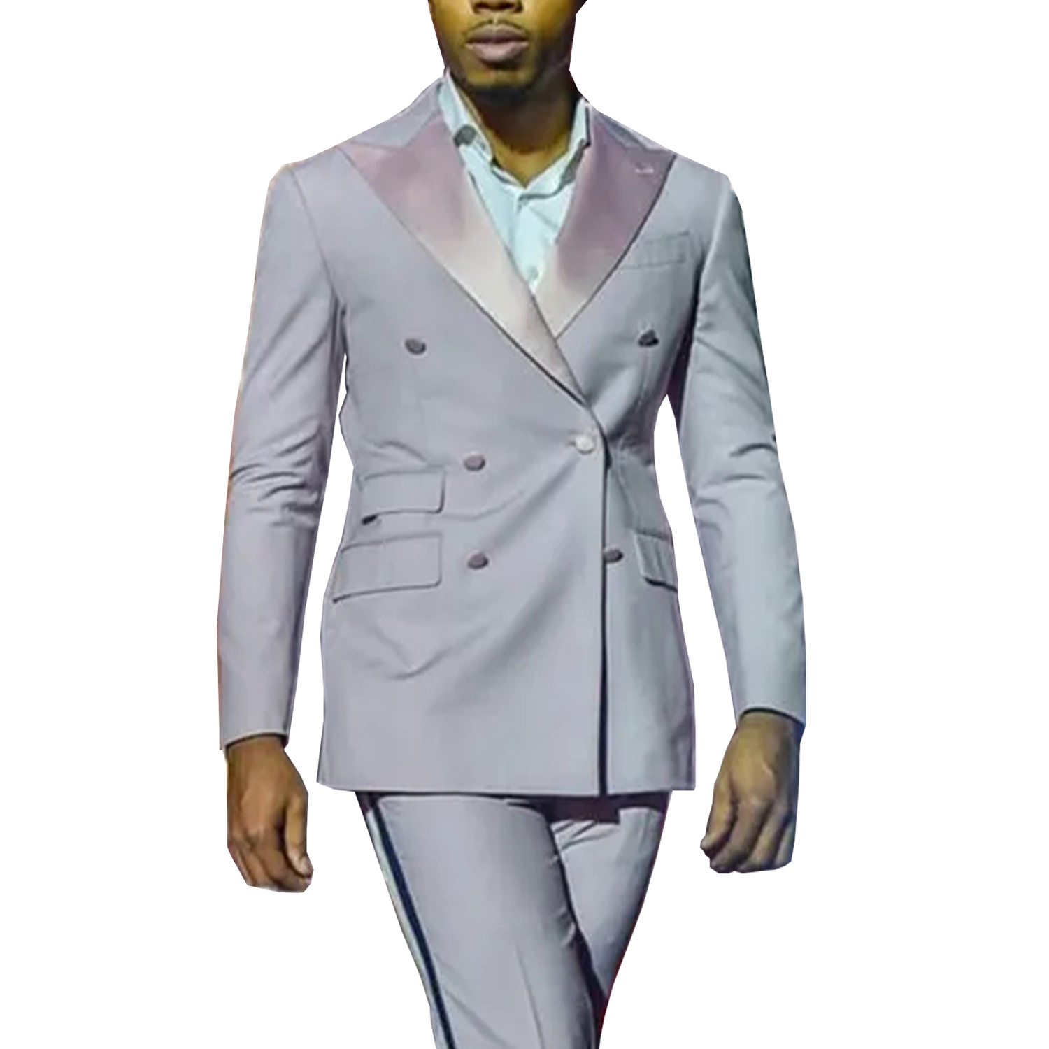 Gwenhwyfar New Light Pink Men' - đánh giá và giá Men Formal Wear With Blazer
