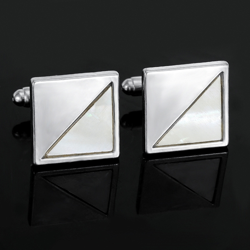 Square Snowflake Mirror Cuffli - đánh giá và giá Scale - Men Formals & Ethnic Wear