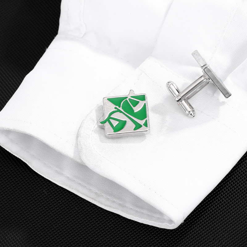 Square Snowflake Mirror Cuffli - đánh giá và giá Scale - Men Formals & Ethnic Wear