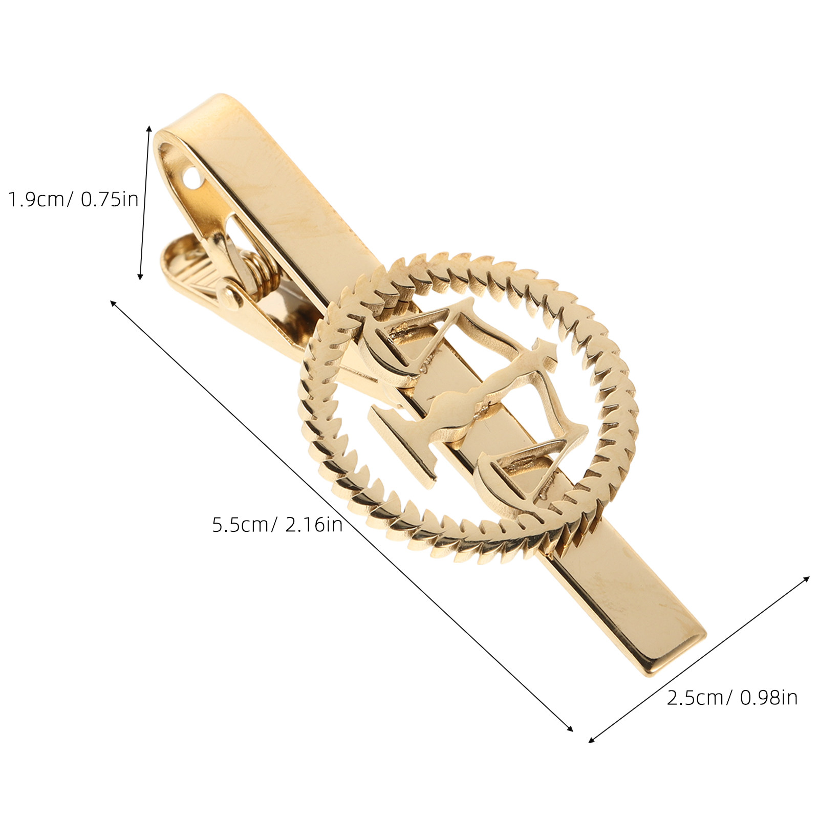 Libra Tie Clip Mens Stainless  - đánh giá và giá Scale - Men Formals & Ethnic Wear