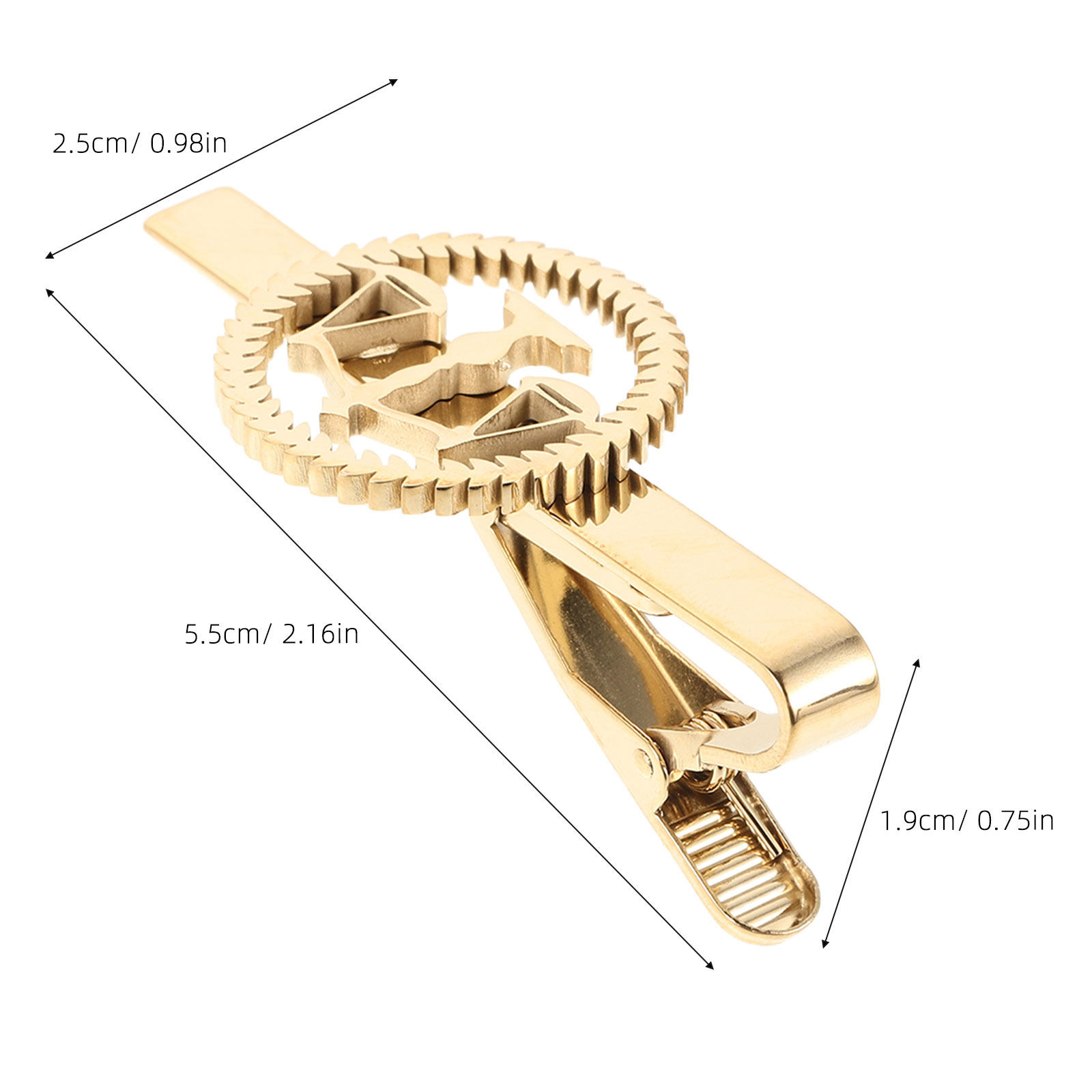 2Pcs Golden Libra Scale Tie Cl - đánh giá và giá Scale - Men Formals & Ethnic Wear