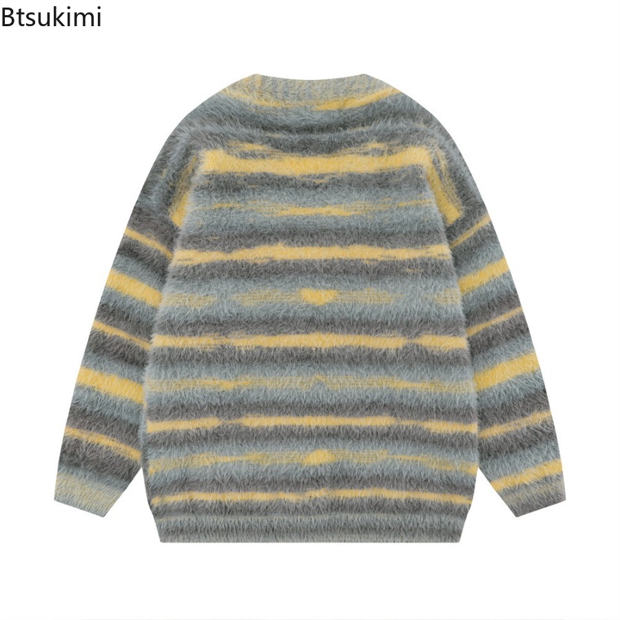 Men's Yellow Striped Thickened - đánh giá và giá Men Formal Wear Coat