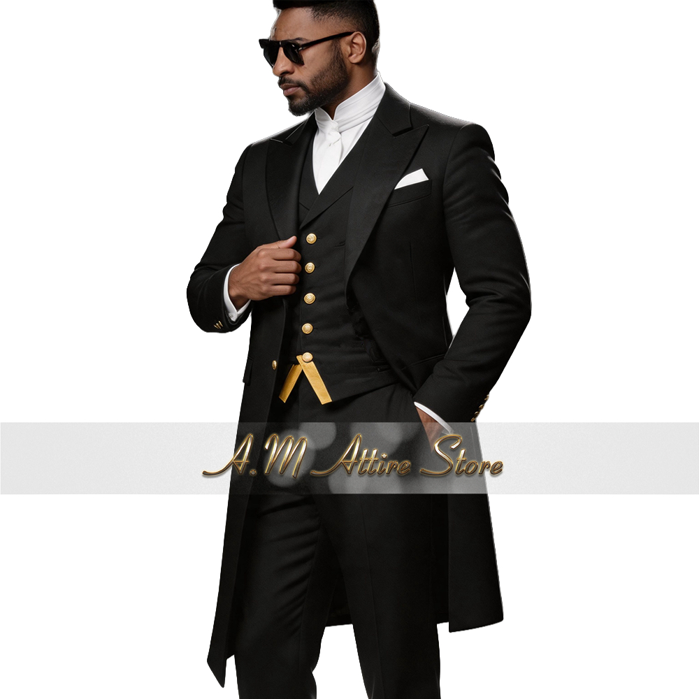 Wedding Suit for Men Blue 3-Pi - đánh giá và giá Men Formal Wear With Blazer