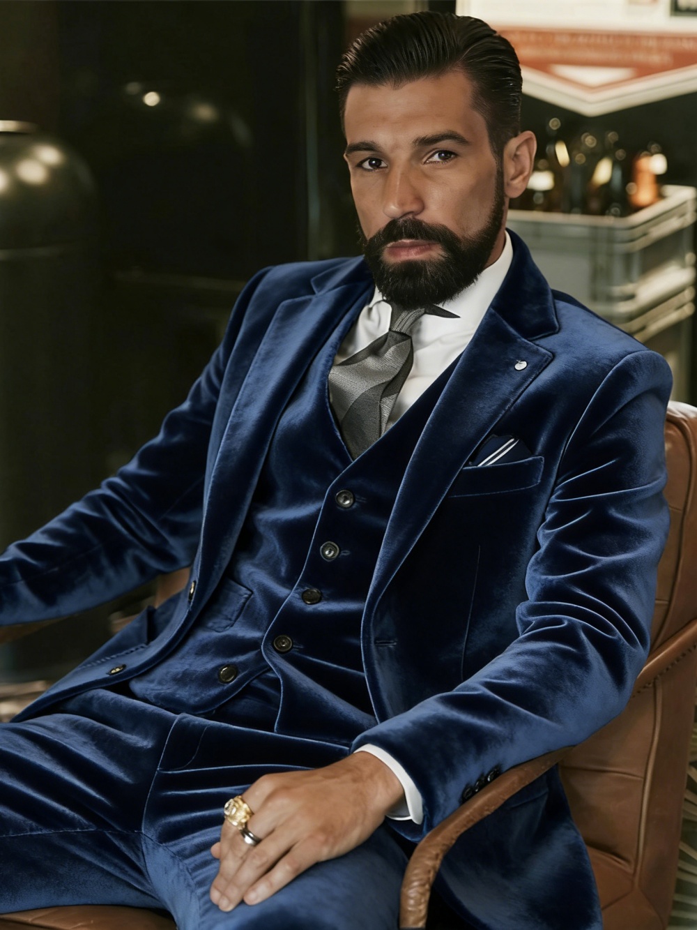 Men's Velvet Suits 3 Pieces Da - đánh giá và giá Men Formal Party Wear Outfit