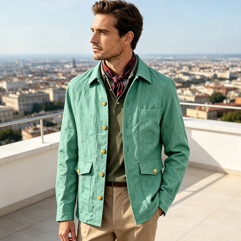 Vintage Men's Linen Jacket Lap - đánh giá và giá Men'S Style Formal Wear